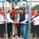 Inaugura Pepe Pasteles cancha de pasto sintético en el Cetis 114 Jerez