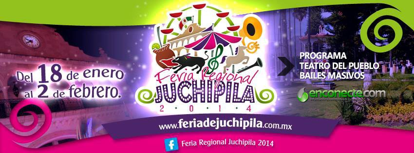 Programa Feria Regional Juchipila Zacatecas 2014
