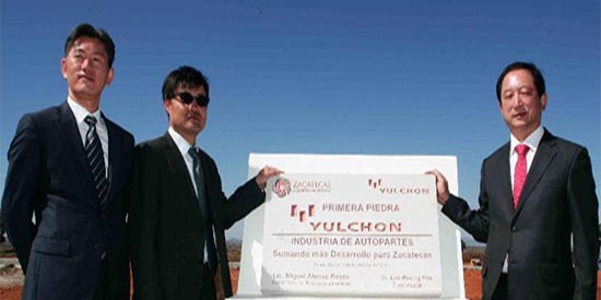 Concretan inversión cuatro nuevas empresas asiáticas en 2013 en Zacatecas