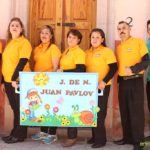 Jardin de niños dan la bienvenida a la Primavera