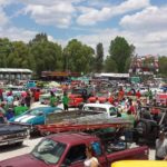 Desfile de autos clasicos y antiguos en Jerez