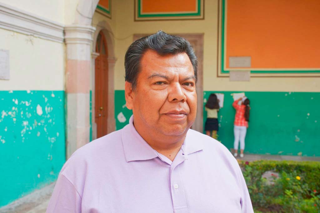 El Director de Seguridad Pública Lic. José Luis Luna Pérez