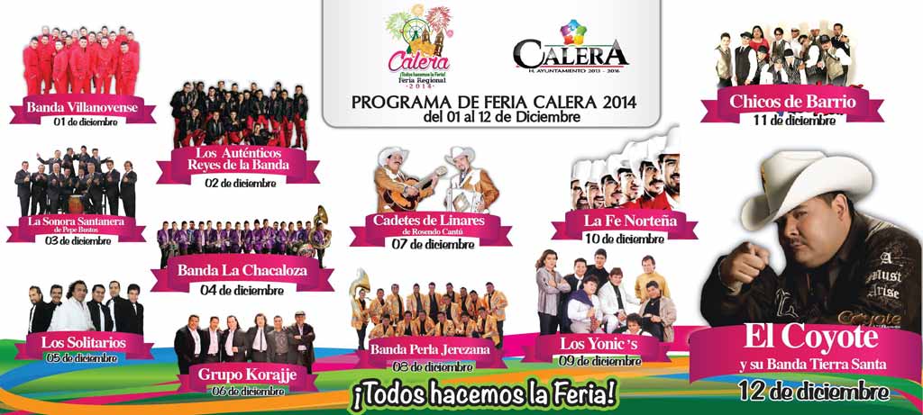 Programa Feria de Calera 2014q
