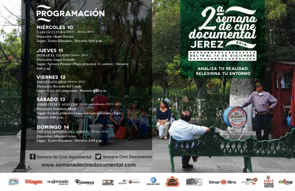 Programa Segunda Semana de Cine Documental en Jerez 2014