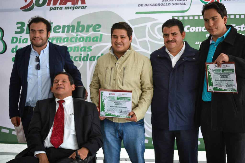 Jerezano obtiene primer lugar del 5º concurso de fotografía sobre discapacidad