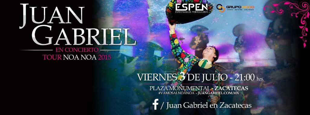 Juan Gabriel Tour 2015 en Zacatecas