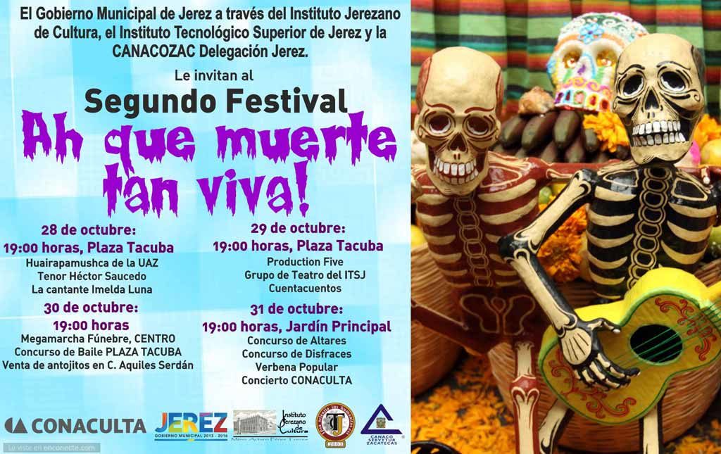 Segundo Festival ¡Ah Que Muerte Tan Viva! en Jerez