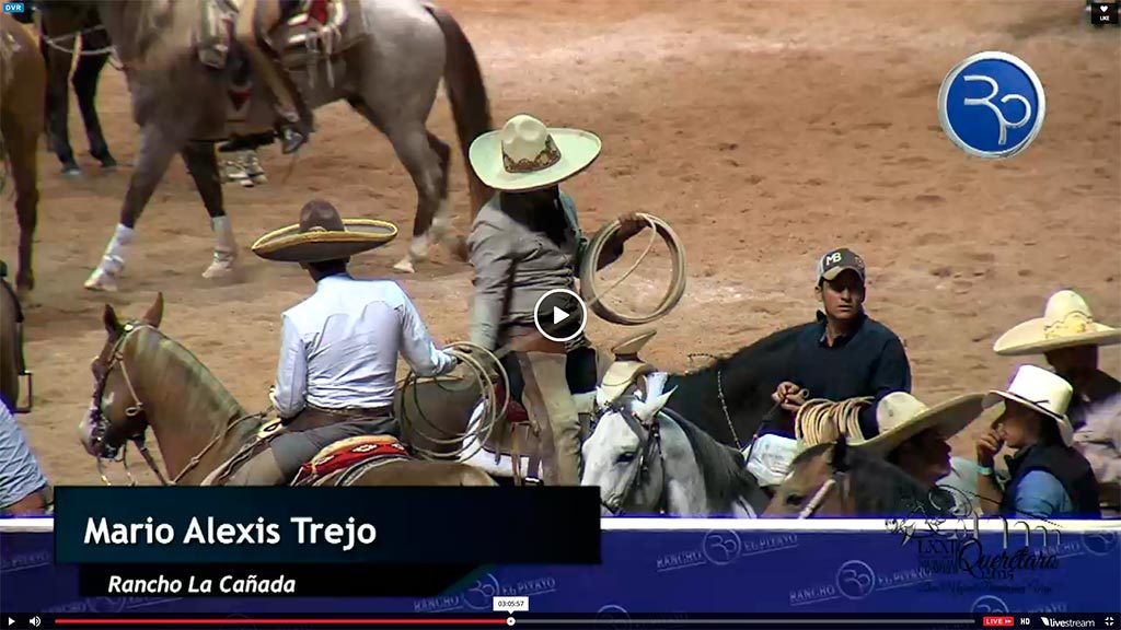 Transmisión EN VIVO del LXXI Congreso y Campeonato Nacional Charro Querétaro 2015