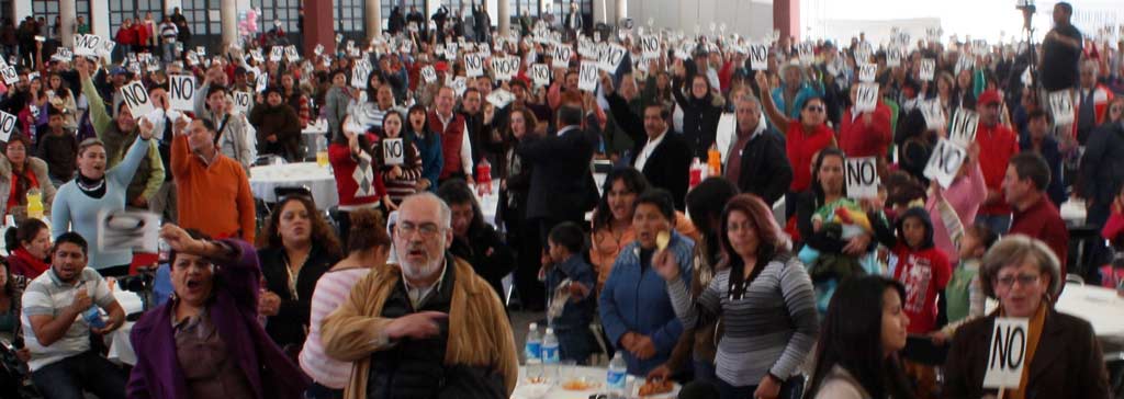 Más de 2 mil delegados seccionales le piden a Pedro de León decir NO al PRI