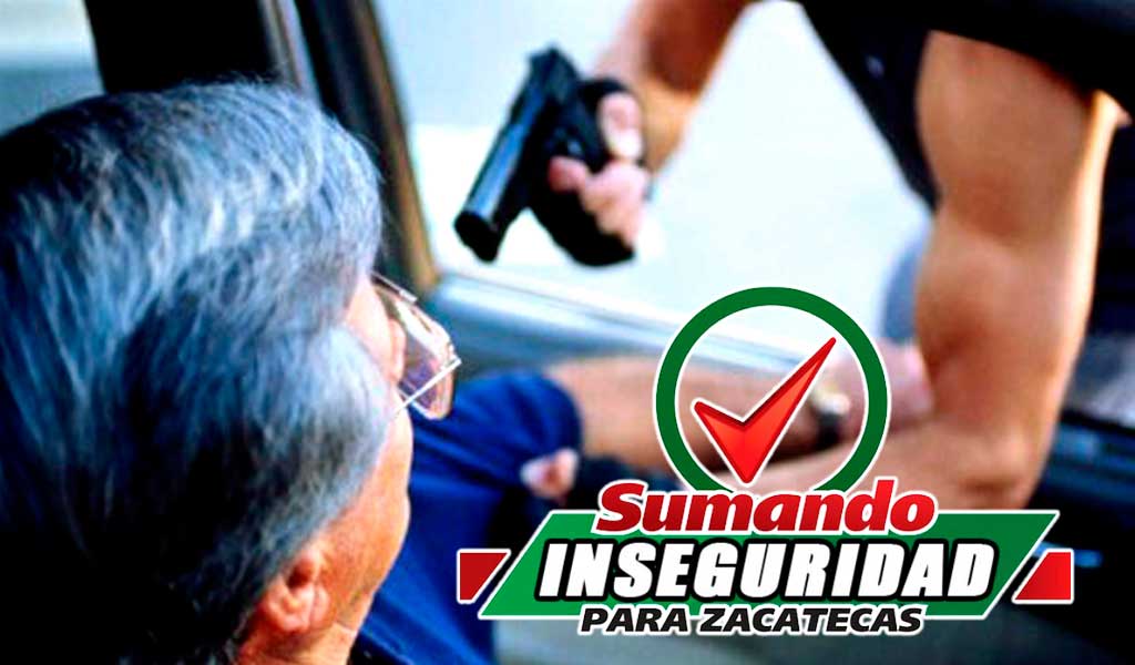Según cónsul americano ha mejorado la seguridad en Zacatecas ¿Será?