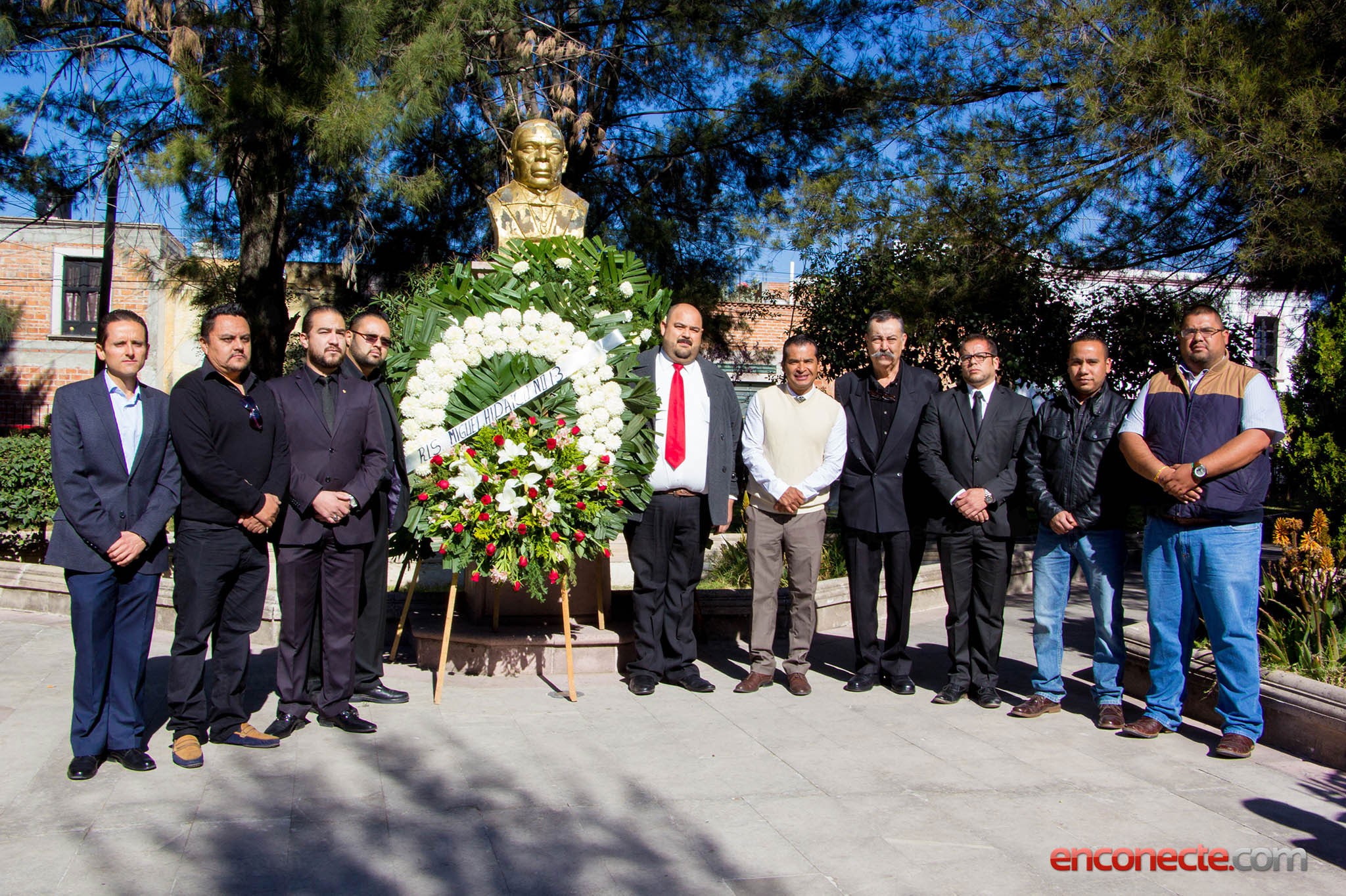 Conmemoración del natalicio de Benito Juárez por el Ayuntamiento de Jerez